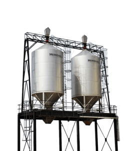 Meridian Products: Stainless Steel Silos