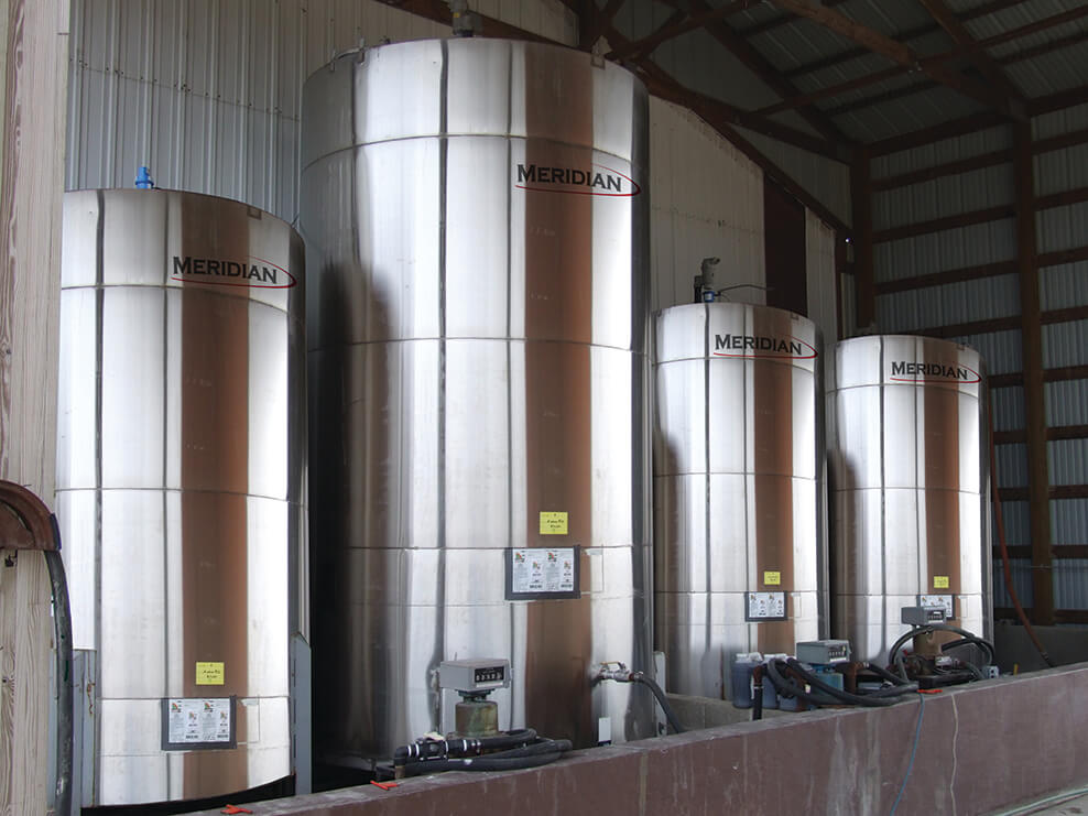 Meridian manufcturingStainless Steel Chemical Tanks