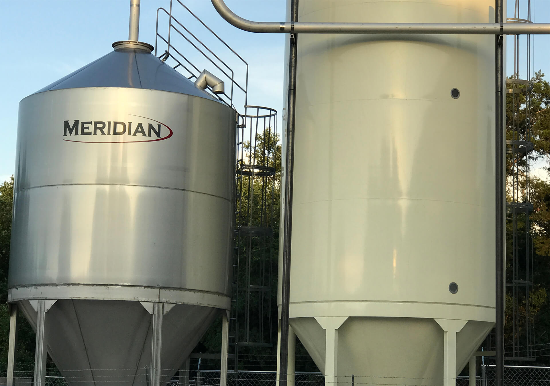 Meridian manufcturingSpent Grain Silos