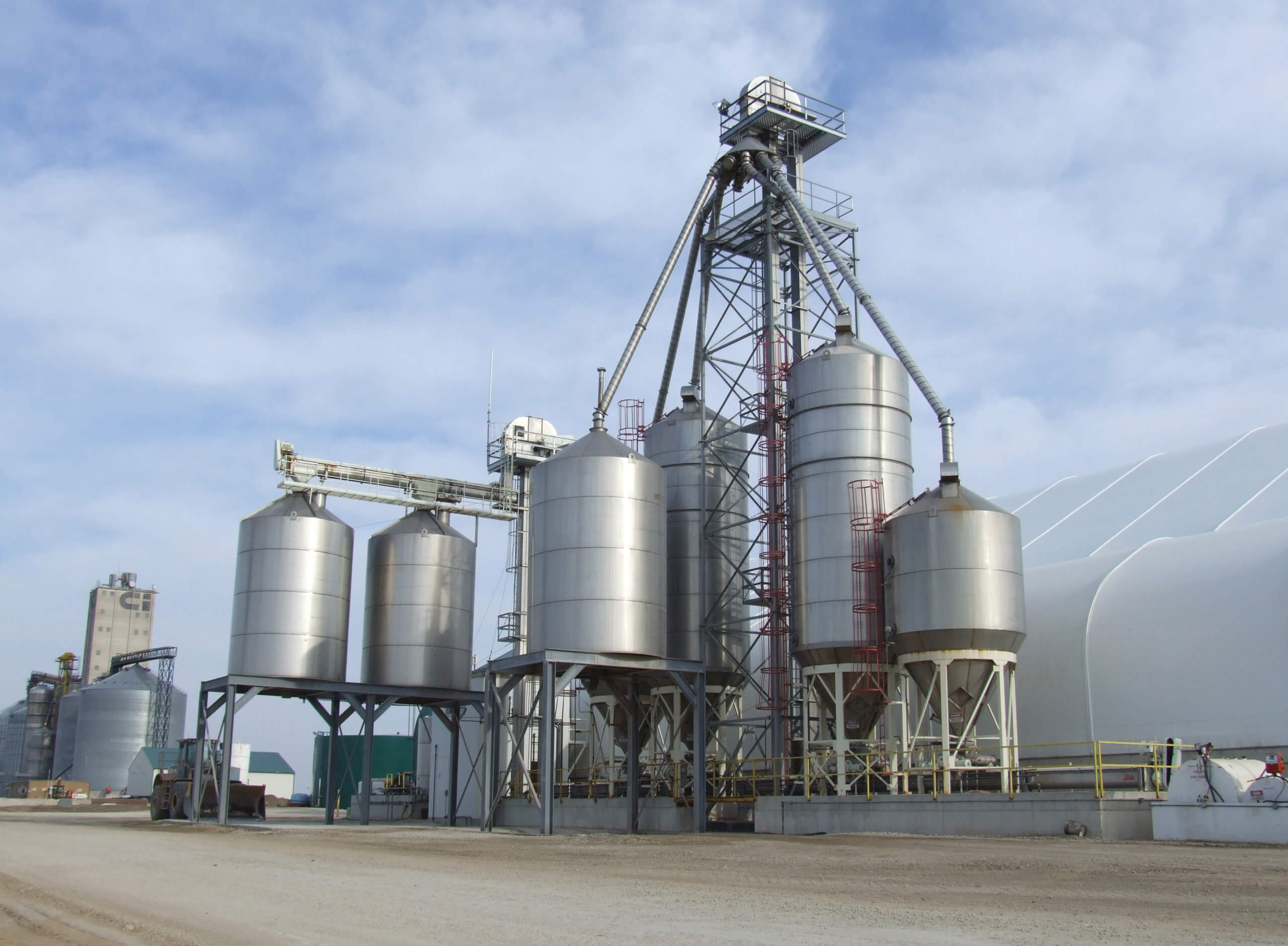 Meridian manufcturingStainless Steel Silos