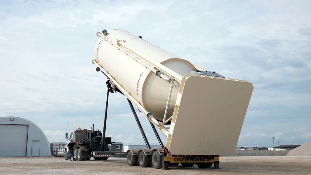 Meridian Manufacturing’s Cement Silo: A Smarter, Safer Solution for On-Site Material Storage
