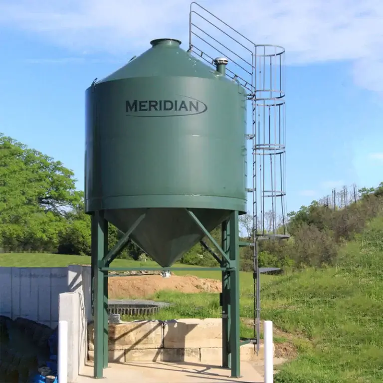SandStor Silos - Convey-All®: a Meridian Manufacturing Brand