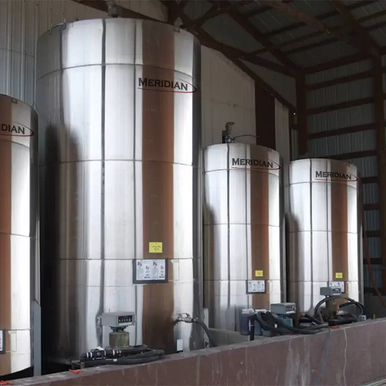 Meridian Manufacturing: Stainless Steel Chemical Tanks